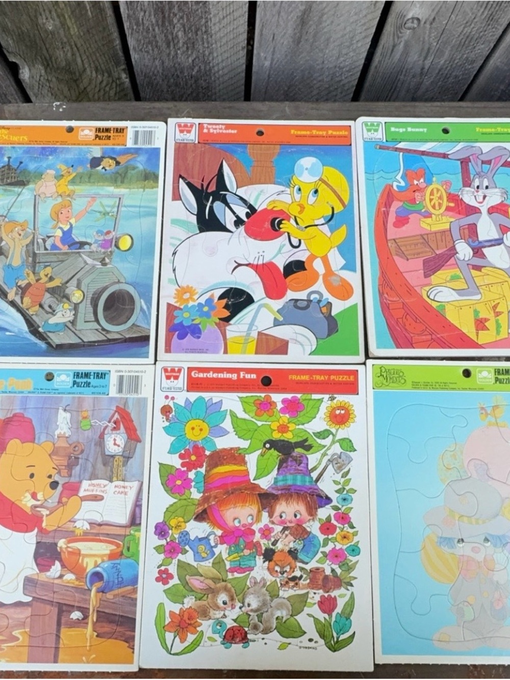 Golden Frame-Tray puzzles (1983-1991 era)